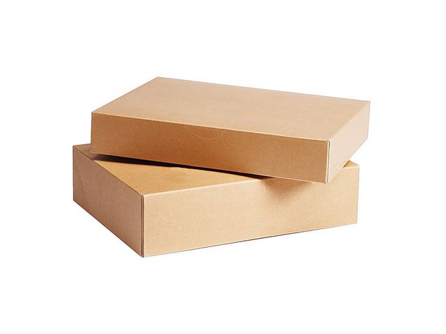 Arkivbox Brun. Sv. Stand. Folio 80mm - Primmeshiper