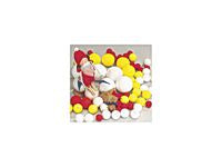 papperskulor 25mm vit 100/fp - Primmeshiper