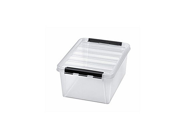 Förvaringsbox med lock 8L transparent - Primmeshiper