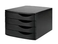 Blankettbox DJOIS 4 lådor Eco svart - Primmeshiper