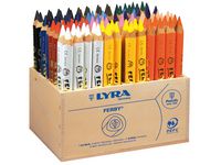 Färgpenna LYRA Ferby 12x8 färger Primmeshiper