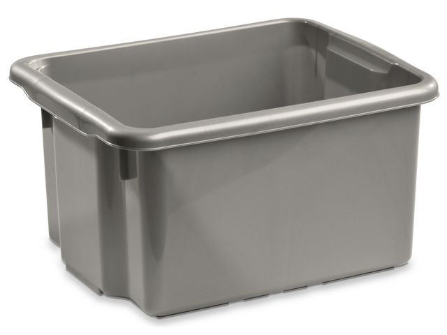 Förvaringsbox 15 L silver - Primmeshiper