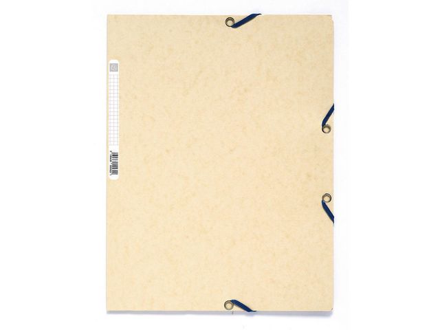 Gummibandsmapp EXACOMPTA 3-klaff A4 sand - Primmeshiper