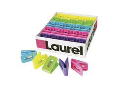 Pappersklämma LAUREL plast 25x43mm - Primmeshiper