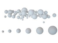 Papperskulor storpack vita 250/fp - Primmeshiper