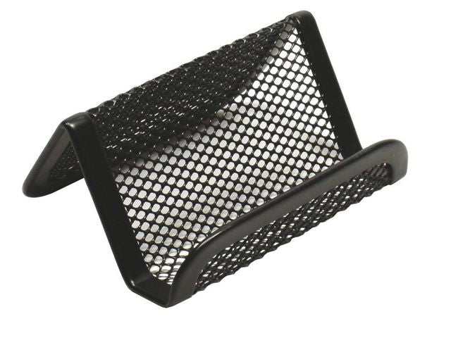 Visitkorts/mobilhållare svart - Primmeshiper