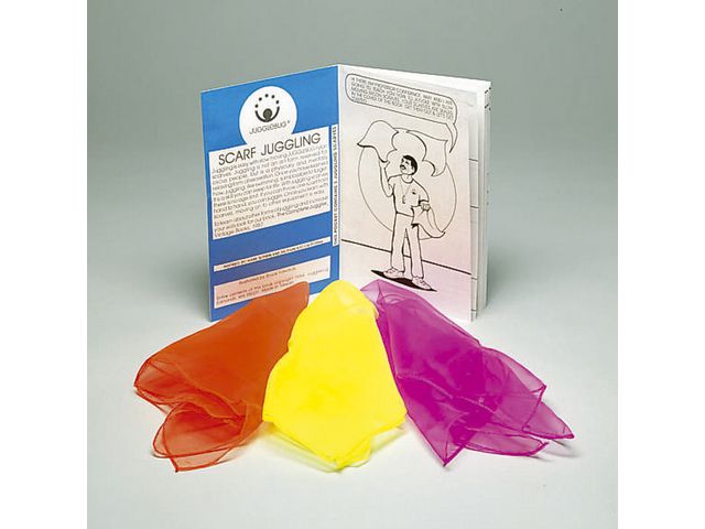 Jongleringsnäsdukar 3/fp - Primmeshiper