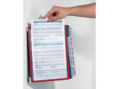 Väggställ VARIO A4 med 10 ramar - Primmeshiper