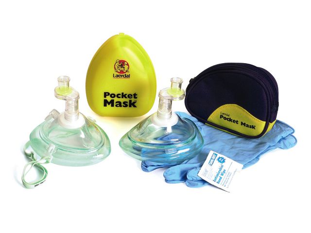 Pocketmask i mjukväska - Primmeshiper