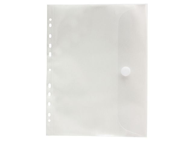 Kuvertficka A4 transparent 25/fp - Primmeshiper