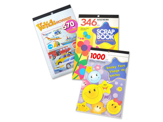 Stickers sorterade motiv 1900st - Primmeshiper