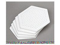 Pärlplatta sexhörning 9cm - Primmeshiper