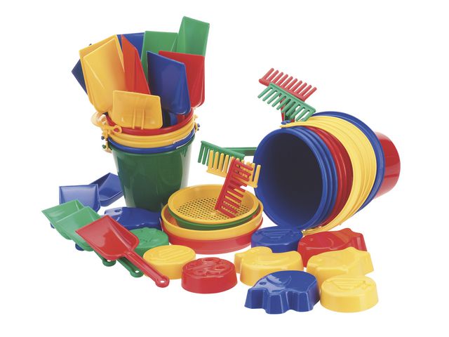 Sandset mini 44 delar - Primmeshiper