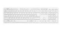 Tangentbord JOBMATE slim kabel vit - Primmeshiper