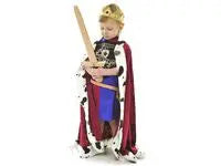 Maskeraddräkt Kungamantel 4-8år Primmeshiper