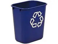 Papperskorg 13L blå - Primmeshiper