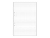 Lösblad A4 rutat 5x8mm hålat 500/fp - Primmeshiper