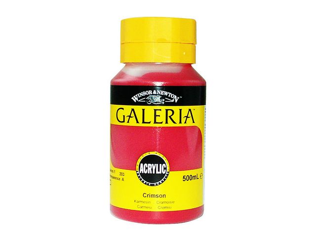 Akrylfärg Galeria 500ml mörkröd - Primmeshiper