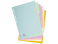 Pappersreg EXACOMPTA Forever A4 6-del - Primmeshiper