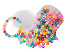 Glaspärlor krackelerat 170g - Primmeshiper