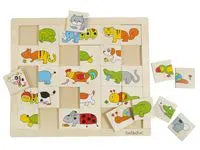 Pussel Mixa och Matcha Djur - Primmeshiper