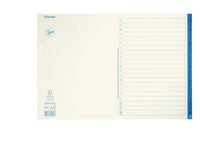 Pappregister JOPA A3L A-Ö vit/blå - Primmeshiper