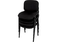 Stol Barcelona svart 4/fp - Primmeshiper