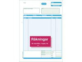 Blankett faktura A4 2x50 blad - Primmeshiper