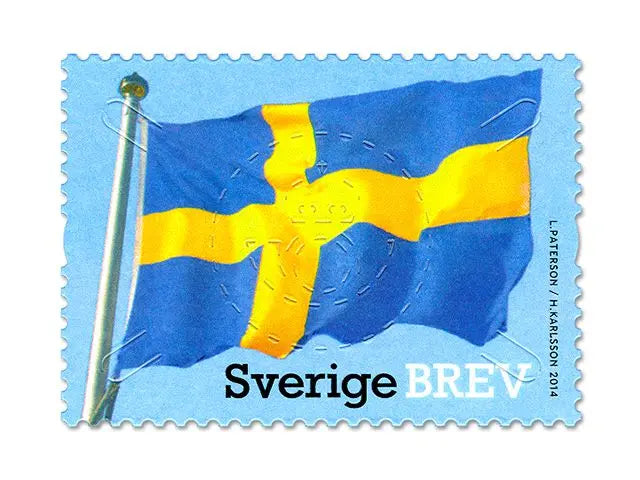 Frimärke inrikes rulle 100/RL - Primmeshiper