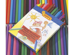 Plastkrita 12 färger - Primmeshiper