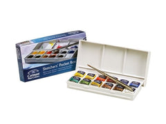 Akvarellfärglåda Cotman 12 färger - Primmeshiper