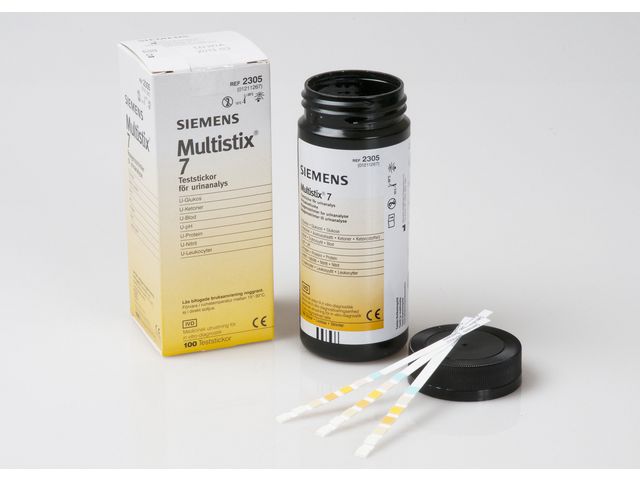 Urinstickor MULTISTIX 7 100/fp - Primmeshiper