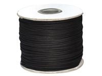 Snöre konstläder svart 100 m - Primmeshiper