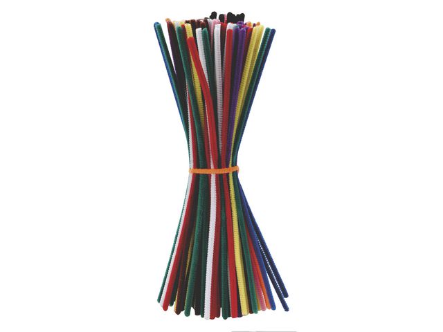 Piprensare 30cm kulörta 100/fp - Primmeshiper