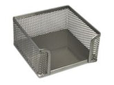 Blockask i nät 100x100mm silver - Primmeshiper