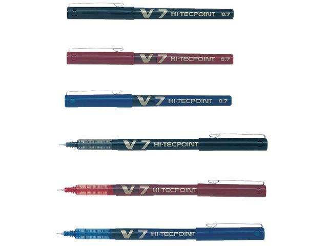 Bläckkulpenna PILOT Hi-Tec V7 0,7 blå - Primmeshiper
