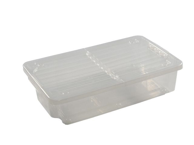 Förvaringsbox med hjul och lock 55 L - Primmeshiper