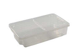 Förvaringsbox med hjul och lock 55 L - Primmeshiper