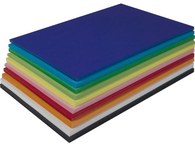 Kartong A3 mix 180g 10 arkx10 färger - Primmeshiper