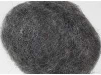 Kardad ofärgad ull 1kg mörkgrå - Primmeshiper