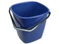 Hink fyrkantig blå 14L - Primmeshiper