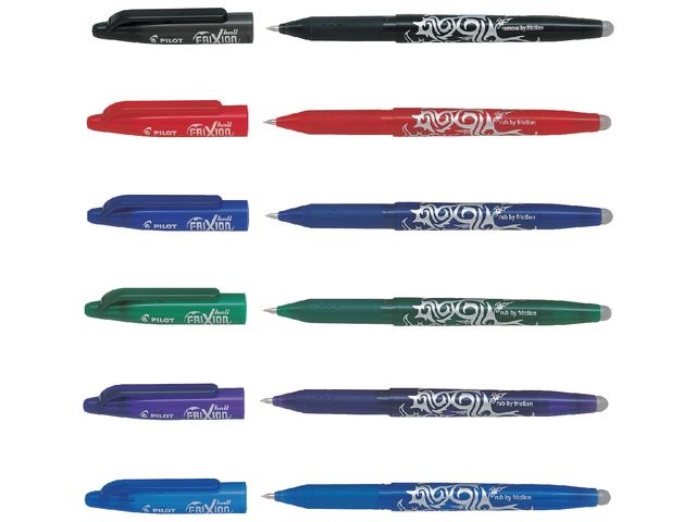 Gelpenna PILOT Frixion Ball 0,7 svart - Primmeshiper