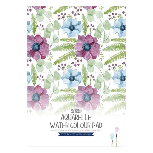 Akvarellblock pad A3 200g 20blad Primmeshiper