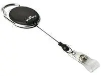 Korthållare DURABLE yoyo svart knap10/fp - Primmeshiper