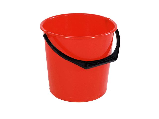 Hink rund röd 10L - Primmeshiper