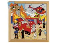 Rampussel brandkår 34x34cm - Primmeshiper