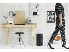 Papperskorg BRABANTIA NewIcon 12L sv - Primmeshiper