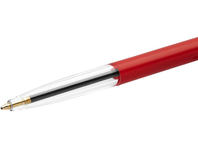 Kulpenna BIC Clic M10 1,0 röd - Primmeshiper