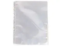 Plastficka signal A4 0,11mm vit 100/fp - Primmeshiper