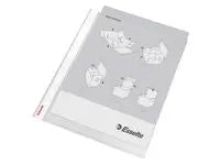 Plastficka ESSELTE A5 prägl.0,08mm100/fp - Primmeshiper